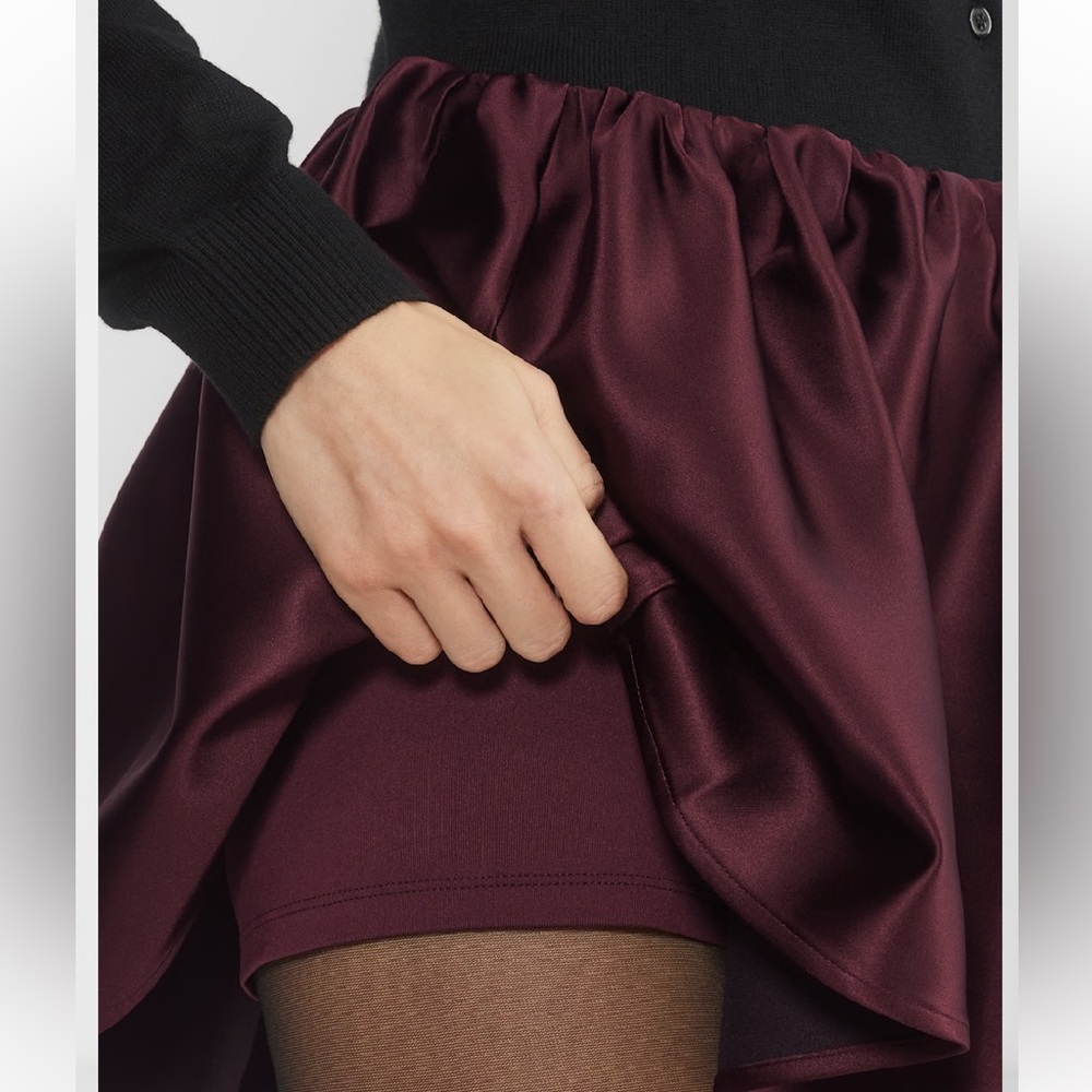 Aritzia Cher Satin Skort - Picture 4 of 8